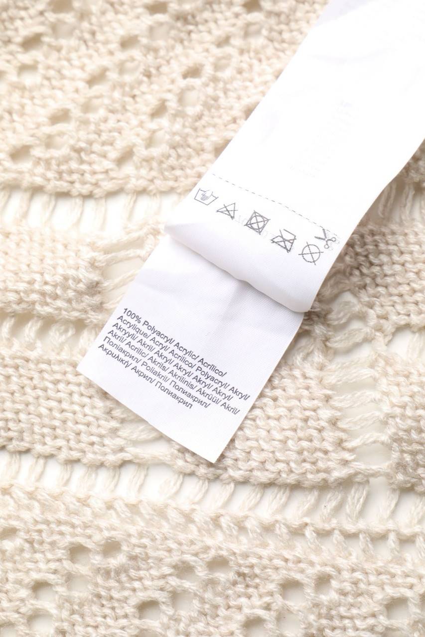 Carou S.Oliver Long-Cardigan Aus Lochstrick