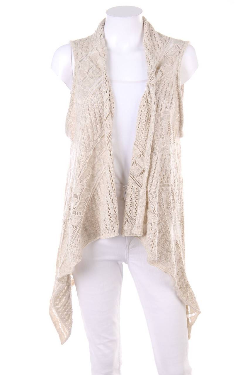 Carou s.Oliver Long-Cardigan aus Lochstrick