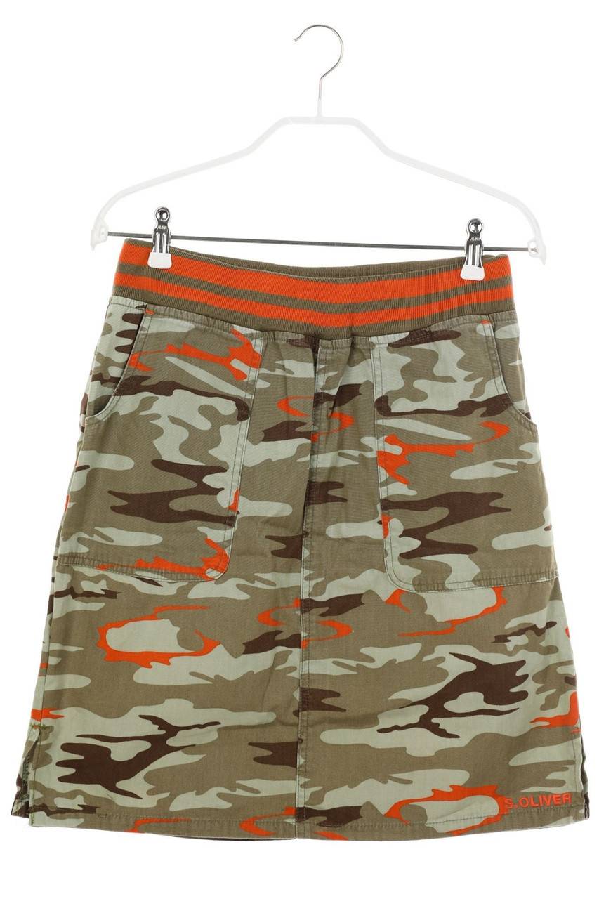 Carou s.Oliver Rock mit Camouflage-Print