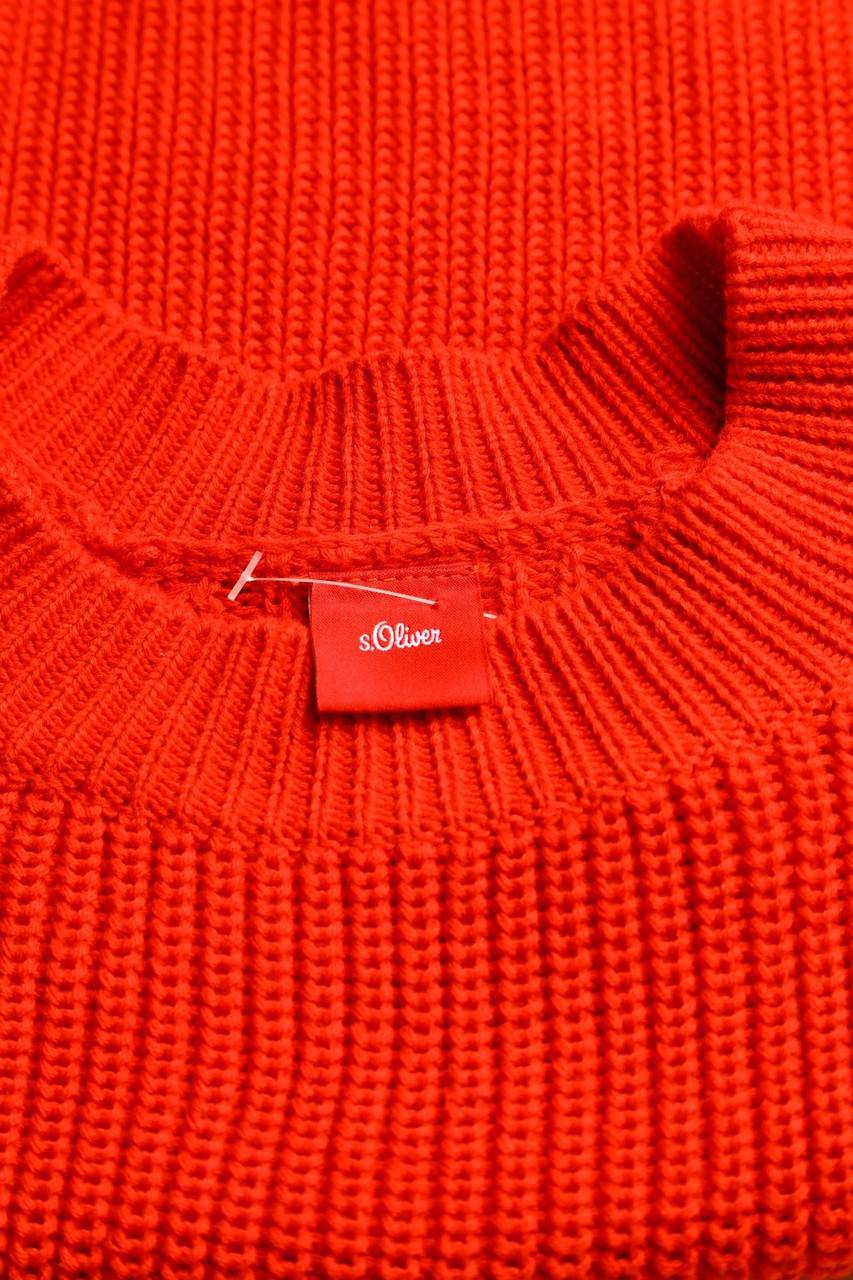 Carou S.Oliver Strick-Pullover Aus Baumwoll-Mix