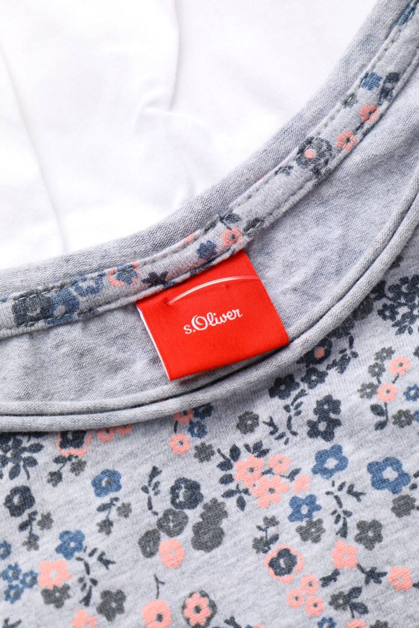 Carou S.Oliver T-Shirt Im Layer Look