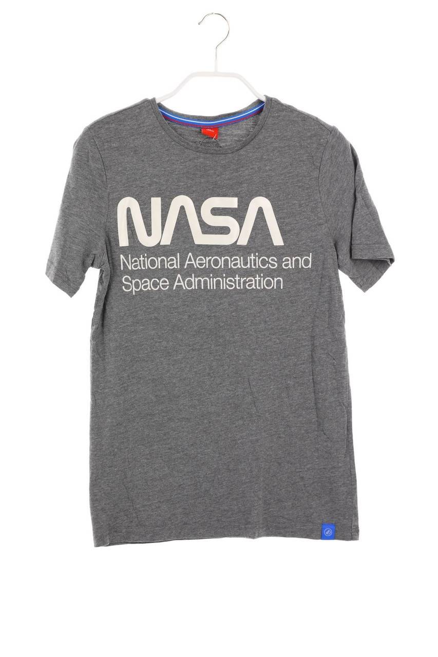 Carou s.Oliver T-Shirt mit Logo-Print