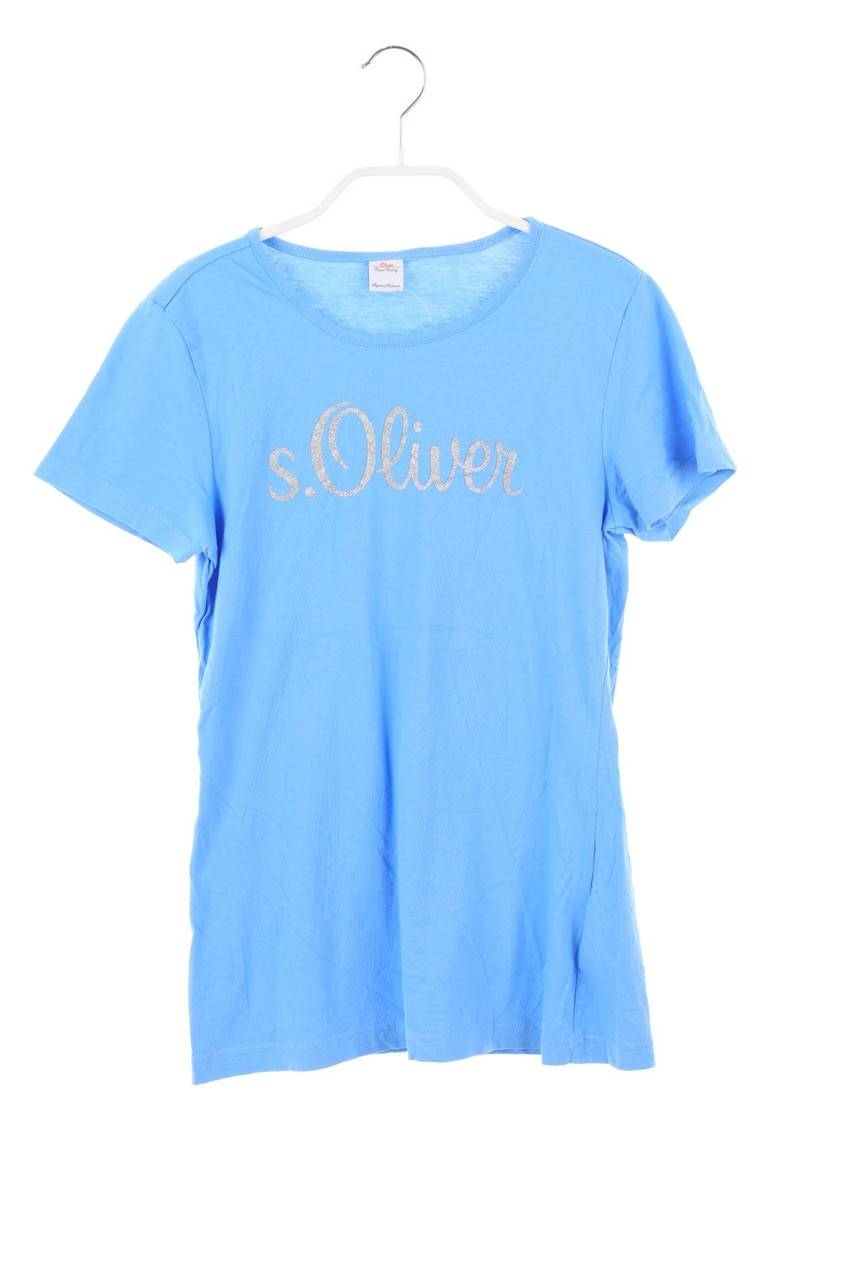 Carou s.Oliver T-Shirt mit Logo-Print
