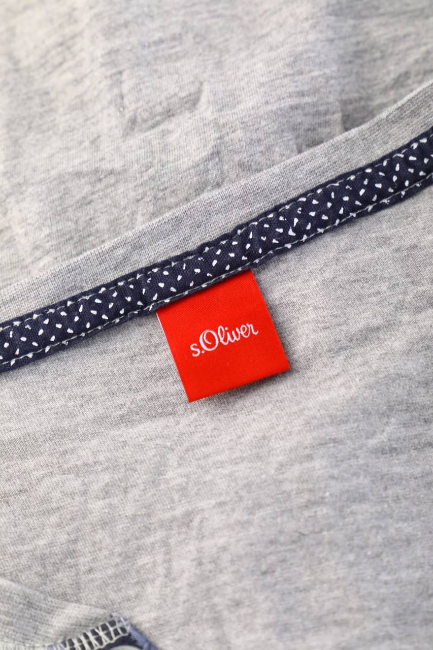 Carou S.Oliver T-Shirt Mit V-Neck