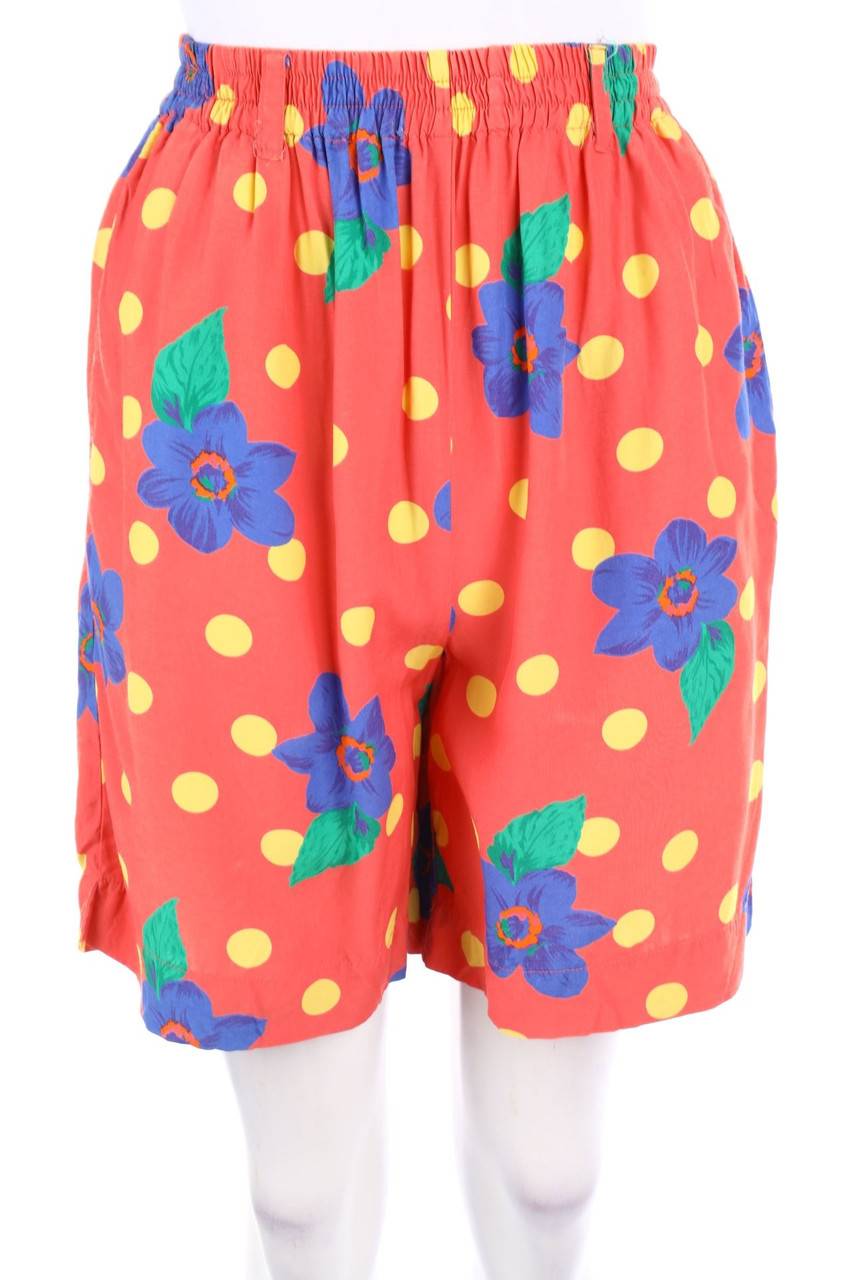 Carou s.Oliver Vintage-Shorts mit Blumen-Print