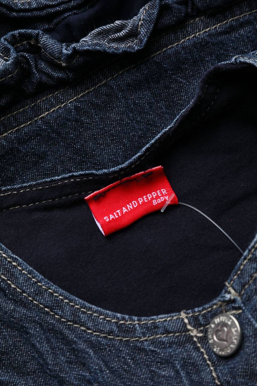 Carou Salt & Pepper Denim-Kleid