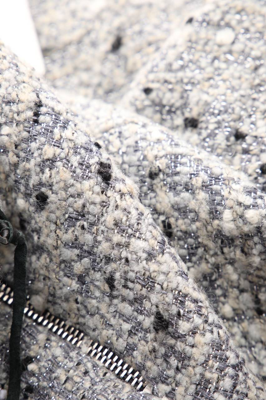 Carou Sandro Bouclé-Rock Mit Wolle