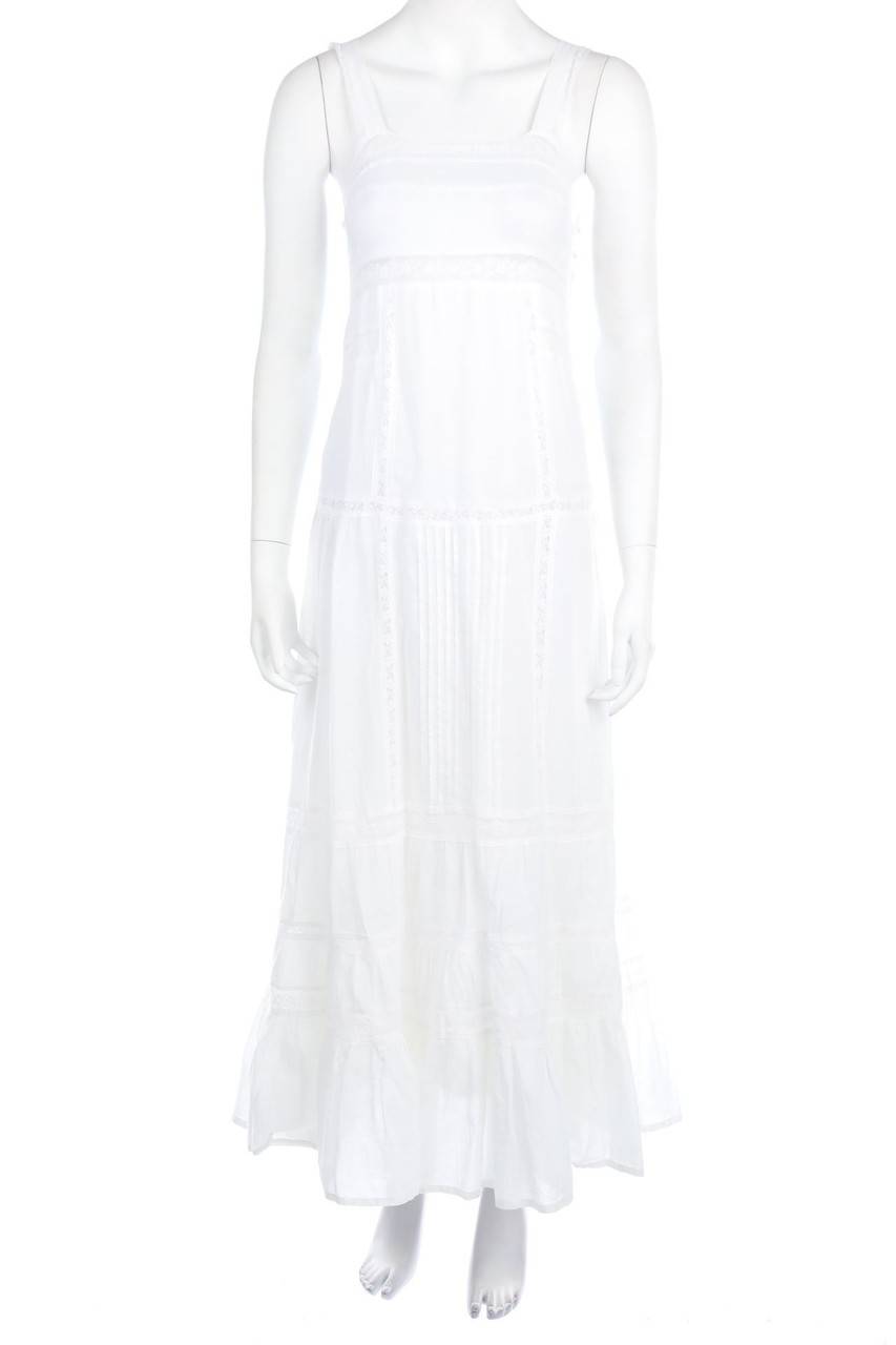 Carou sandro Maxi-Kleid mit Spitzen-Einsatz