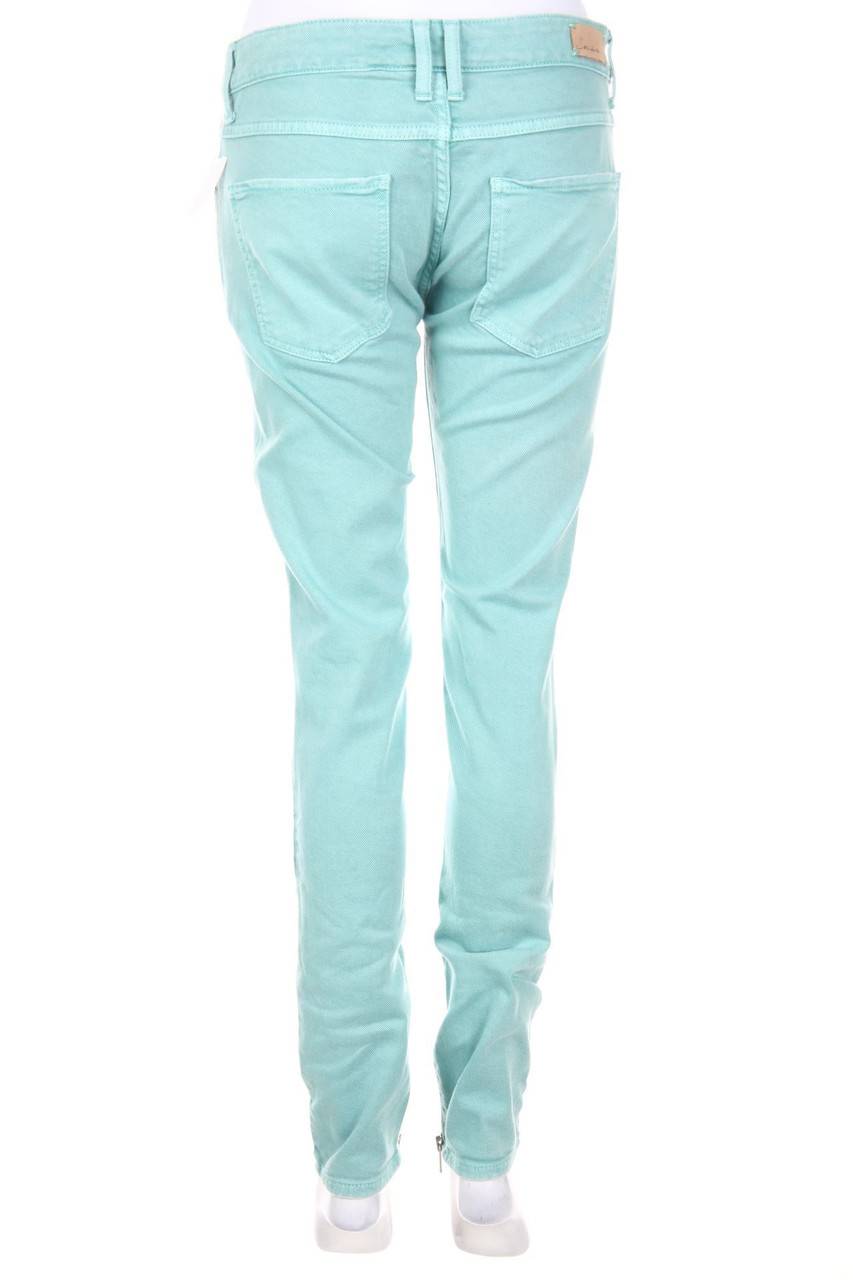 Carou Sandro Used Look Jeggings Mit Logo-Patch