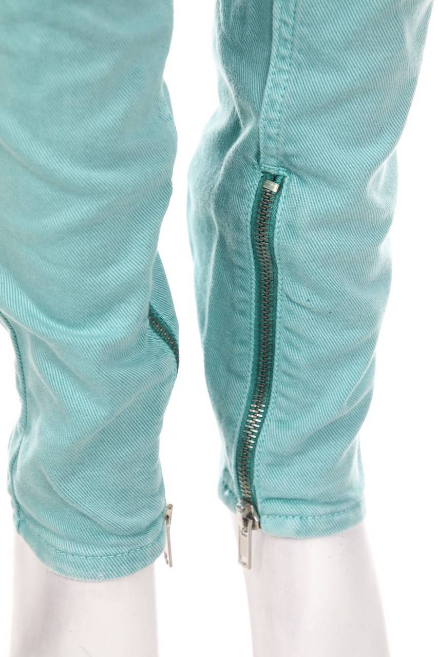 Carou Sandro Used Look Jeggings Mit Logo-Patch