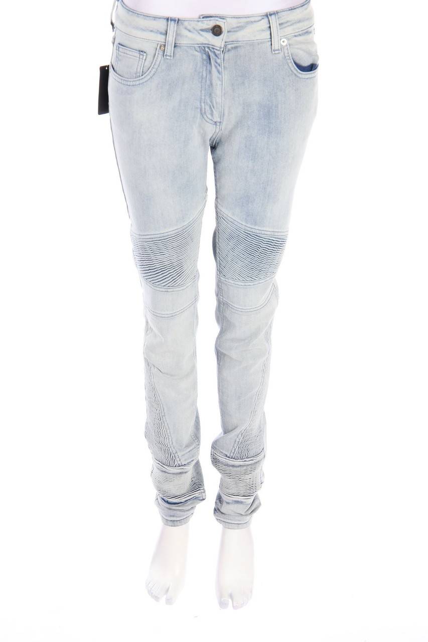 Carou sandro Used Look Skinny-Jeans mit Biesen