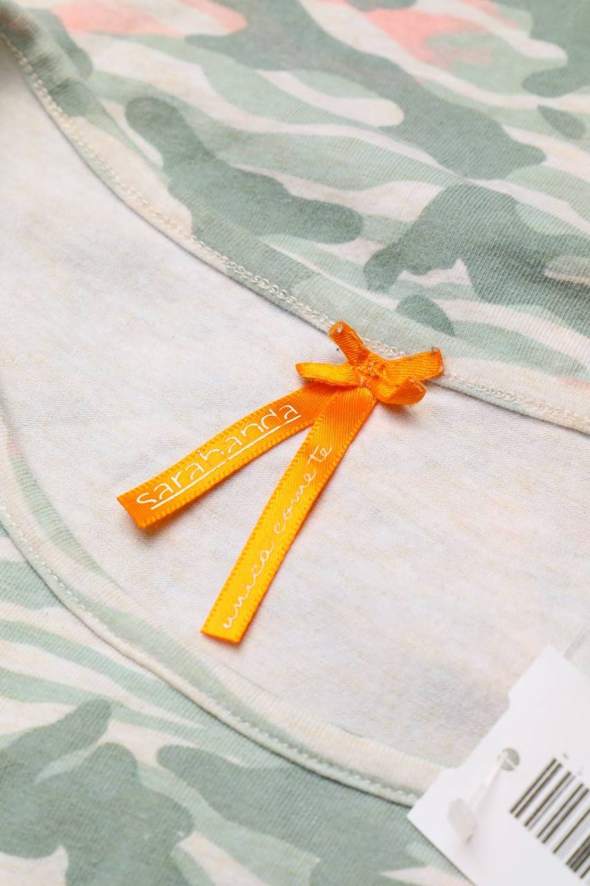 Carou Sarabanda Top Mit Camouflage-Print