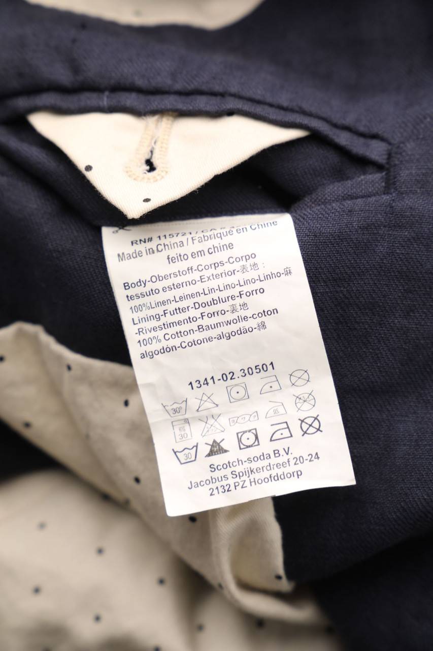 Carou SCOTCH SHRUNK Leinen-Blazer