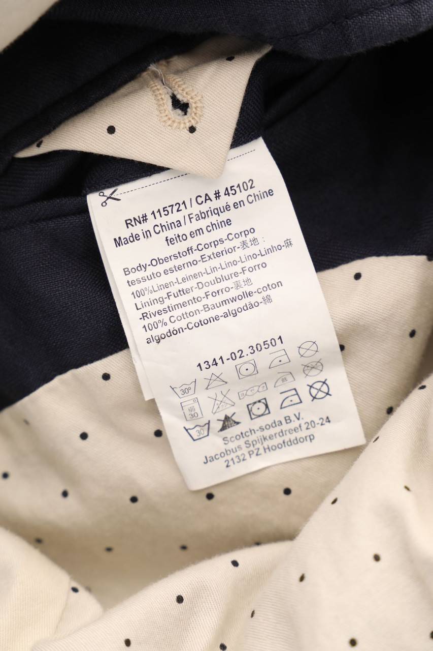 Carou SCOTCH SHRUNK Leinen-Blazer