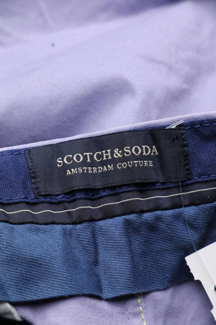 Carou SCOTCH & SODA Chino-Shorts Mit Logo-Plakette
