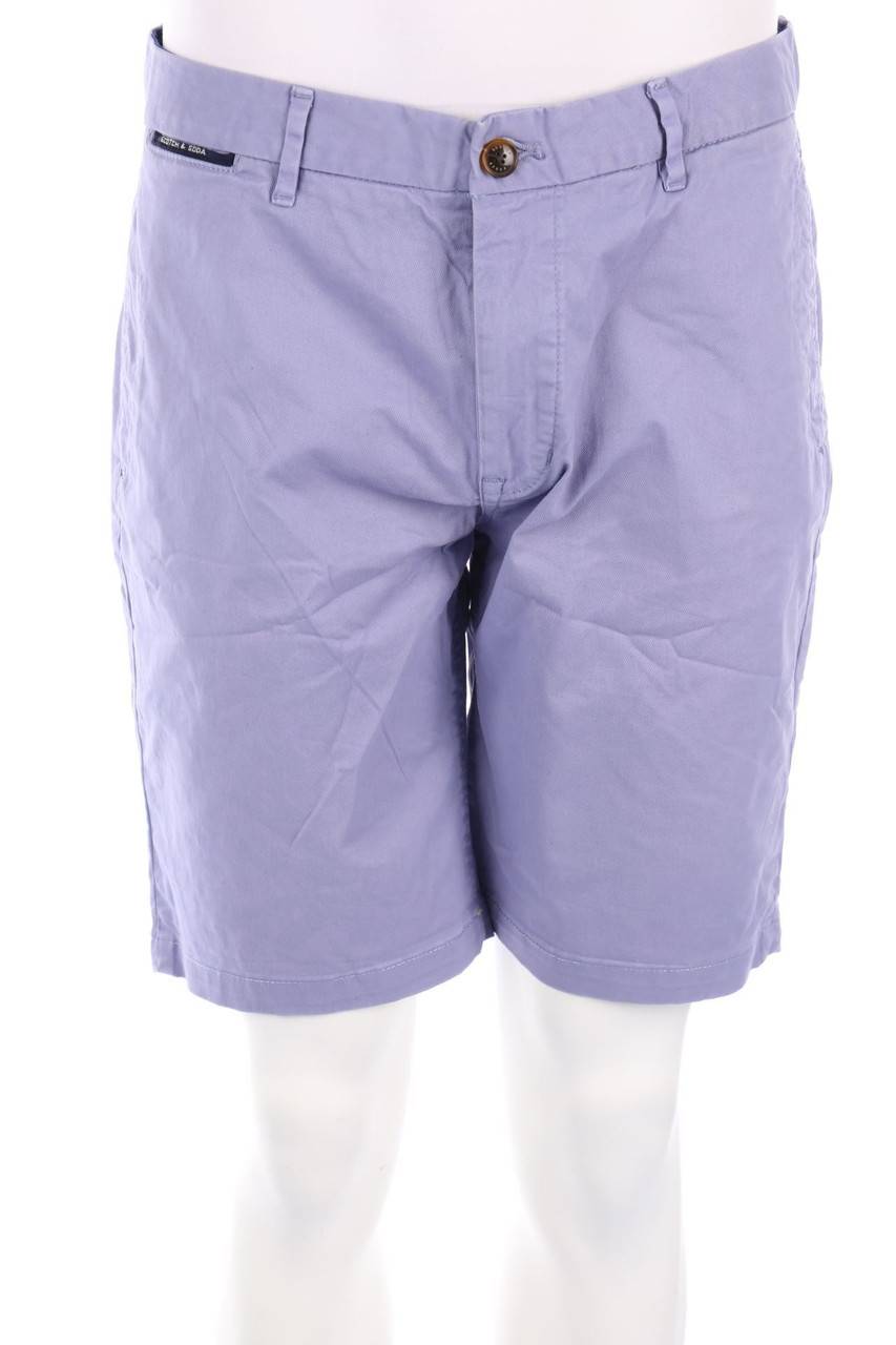 Carou SCOTCH & SODA Chino-Shorts mit Logo-Plakette