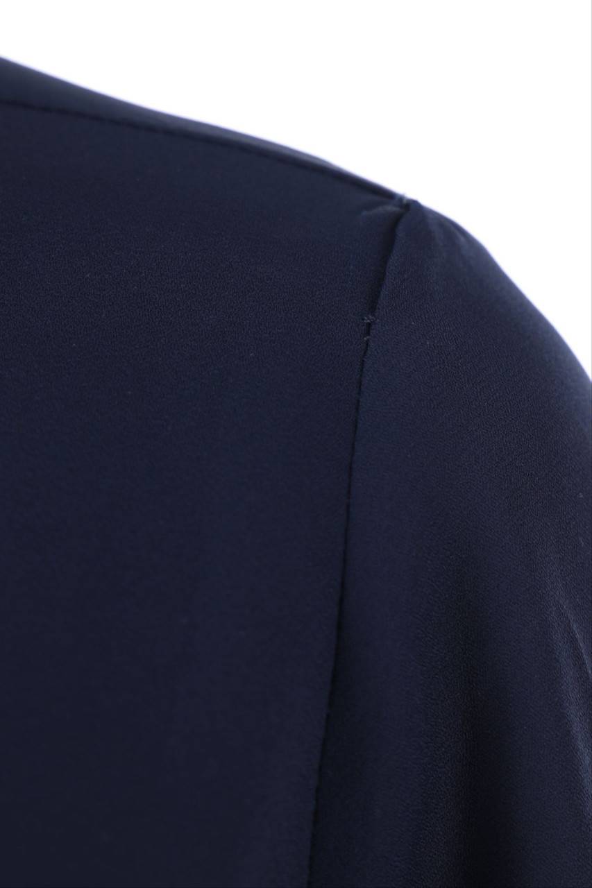 Carou SCOTCH & SODA Kurzarm-Bluse In Wickel-Optik