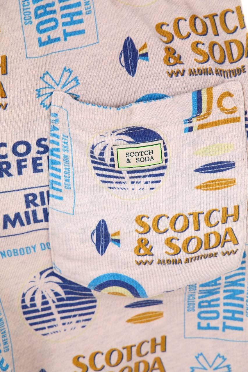 Carou SCOTCH & SODA Sweat-Shorts Mit Print