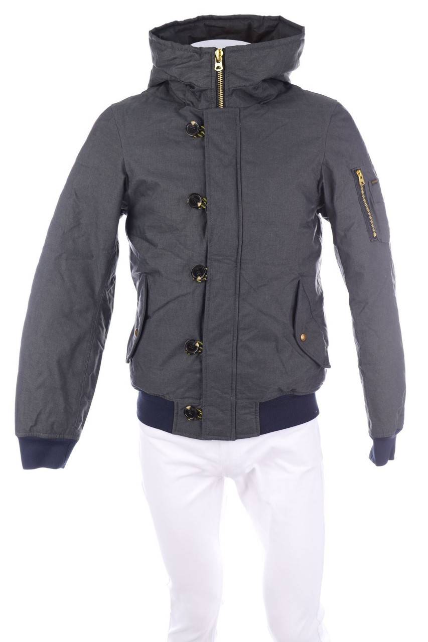 Carou SCOTCH & SODA wattierte Jacke mit Kapuze