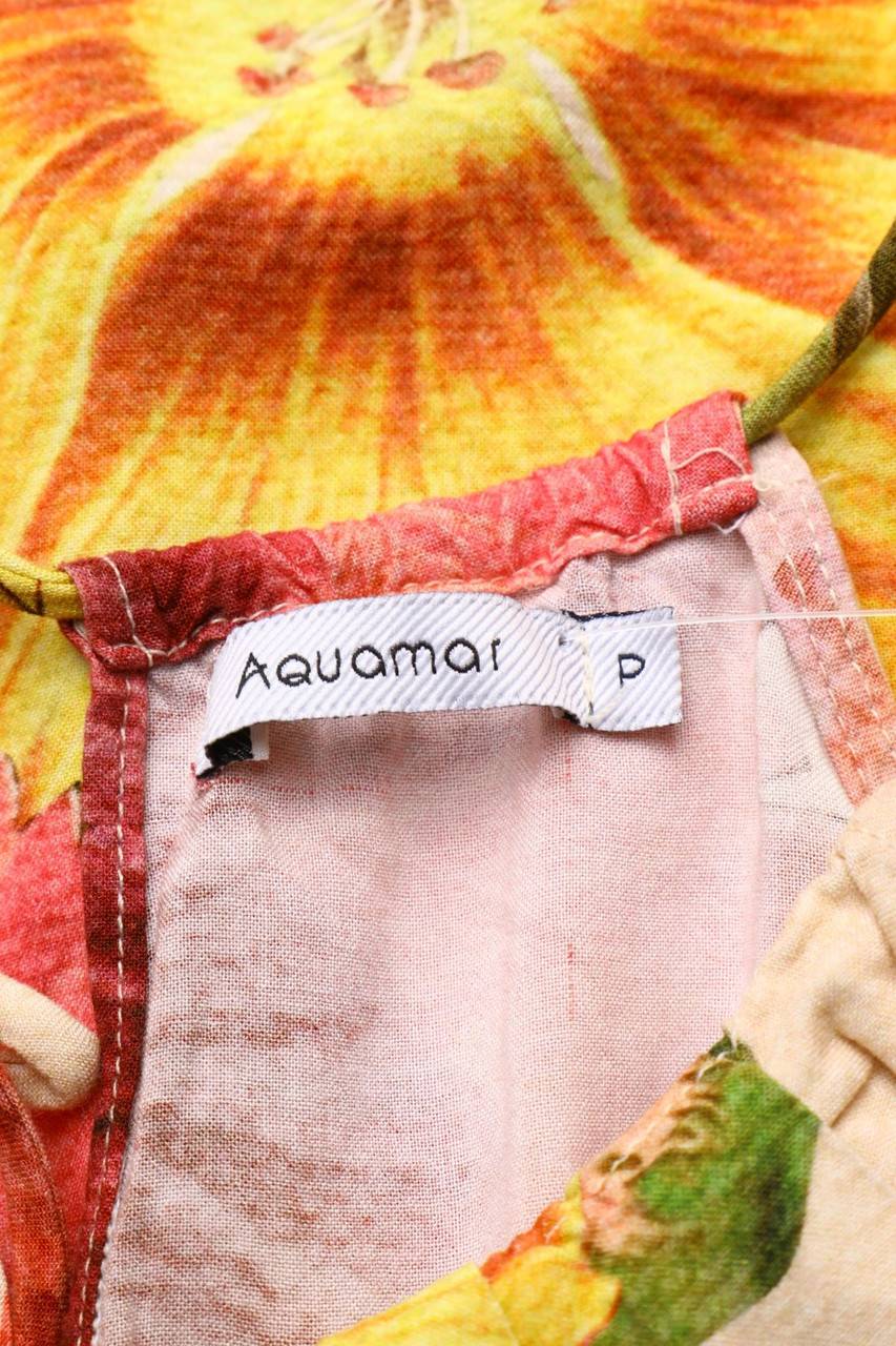 Carou SECONDHAND Blusentop Mit Blumen-Print
