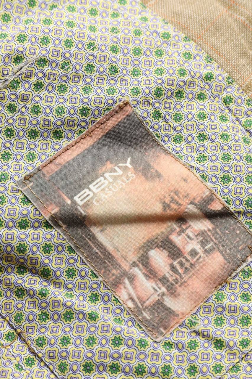 Carou SECONDHAND Brit Style-Sakko Aus Leinen-Mix