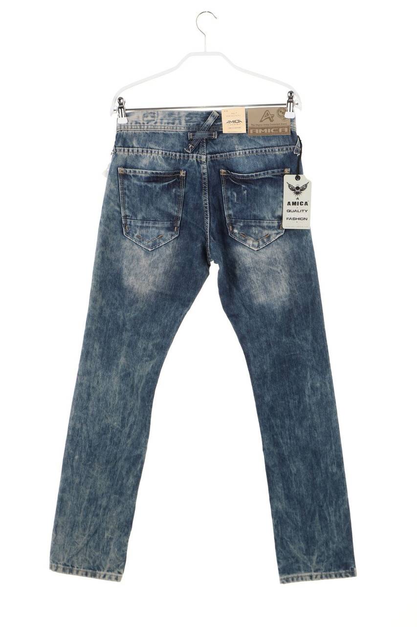 Carou SECONDHAND Destroyed Slim-Jeans