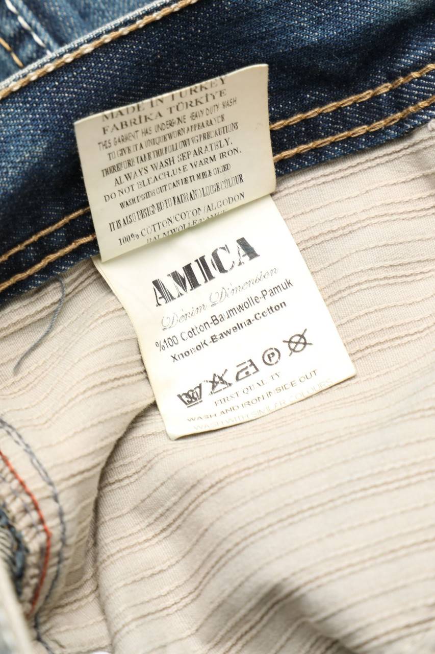 Carou SECONDHAND Destroyed Slim-Jeans