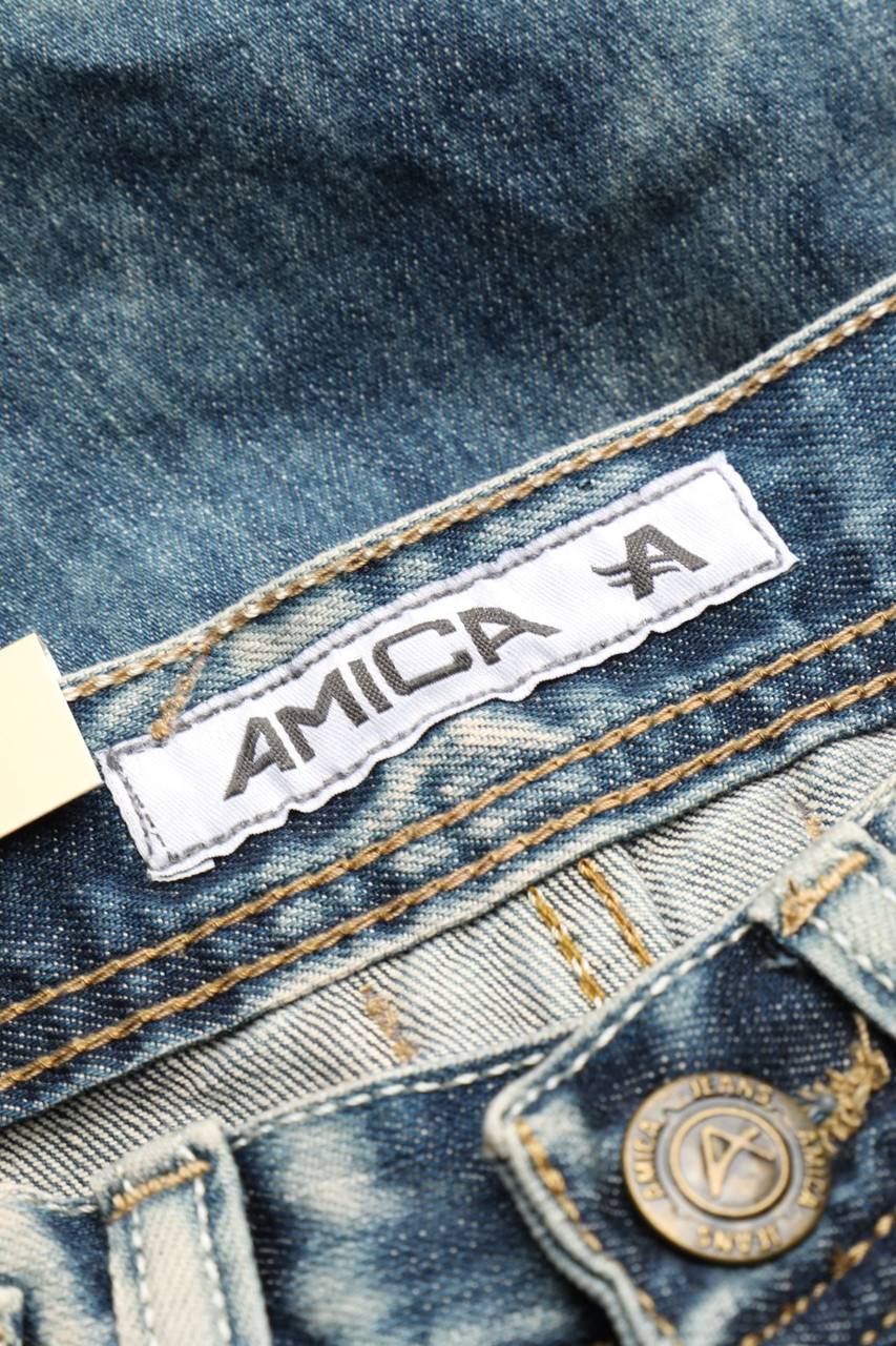 Carou SECONDHAND Destroyed Slim-Jeans