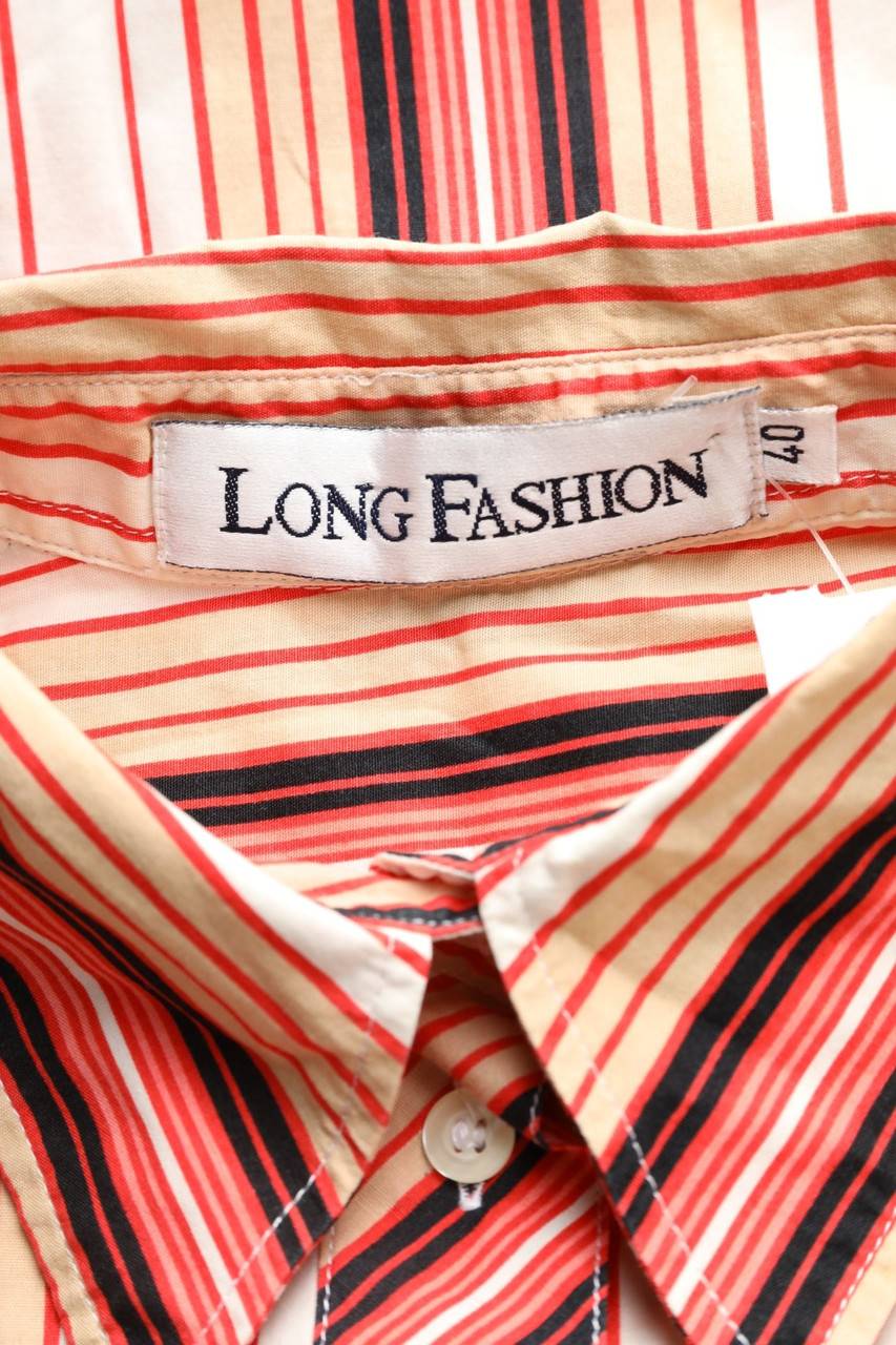 Carou SECONDHAND Hemd-Bluse Mit 3/4-Ärmel