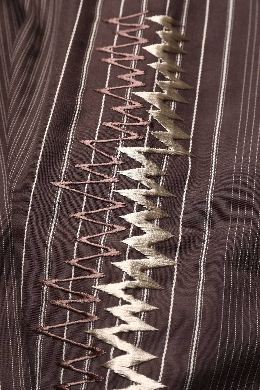 Carou SECONDHAND Hemd Mit Streifen
