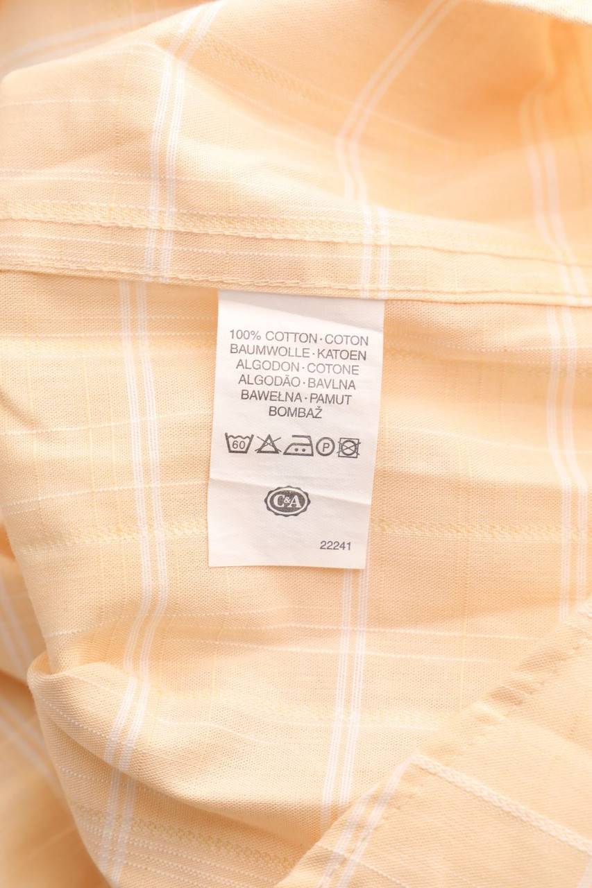 Carou SECONDHAND Kariertes Kurzarm-Hemd