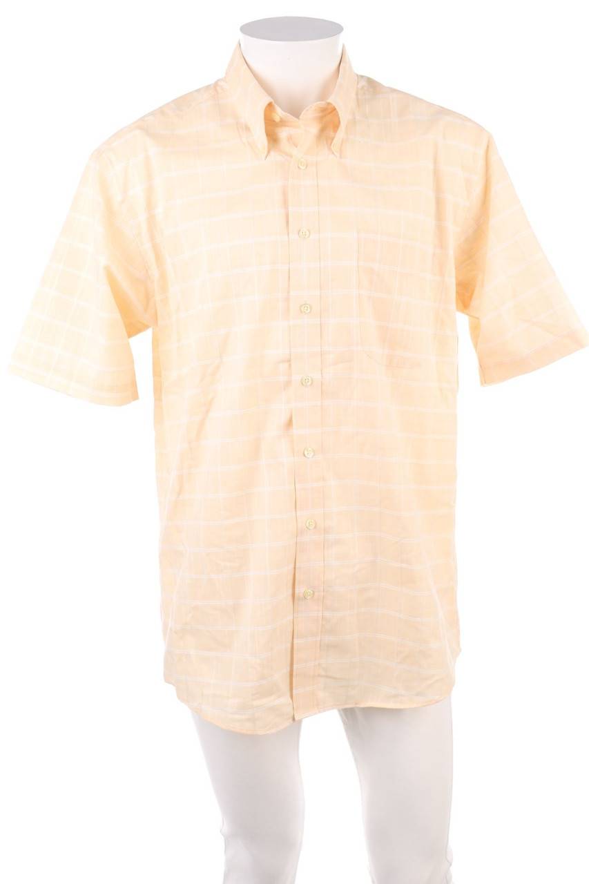 Carou SECONDHAND kariertes Kurzarm-Hemd