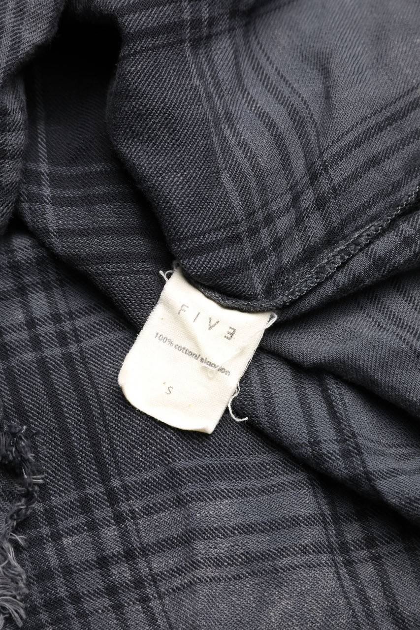 Carou SECONDHAND Karo-Hemd-Bluse Mit Nieten