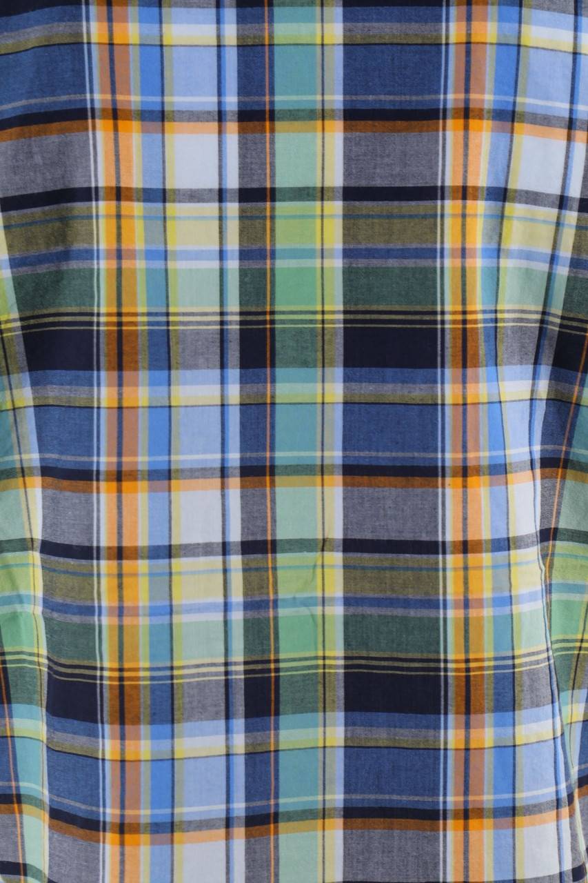 Carou SECONDHAND Kurzarm-Hemd Mit Karo-Muster