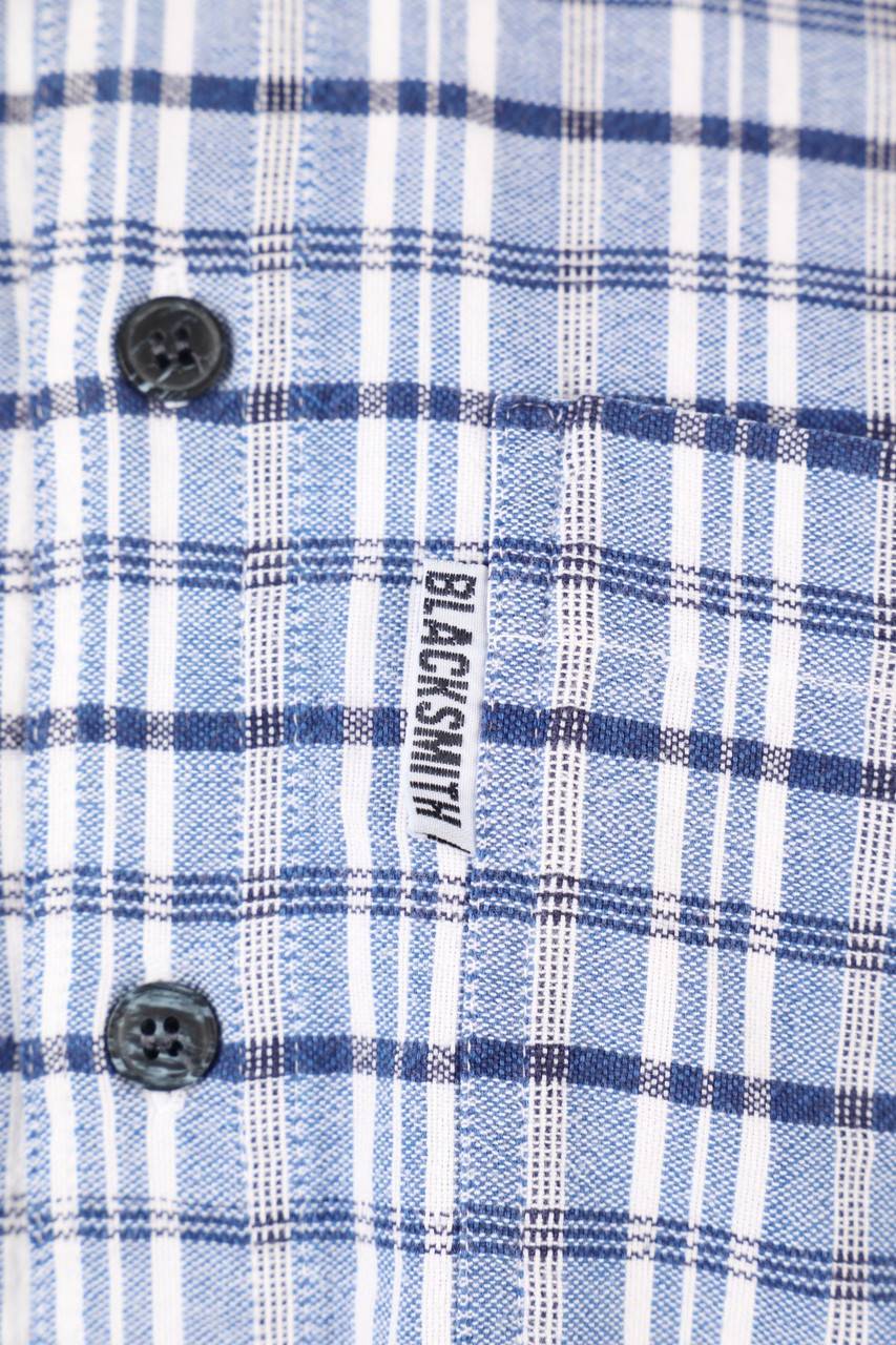 Carou SECONDHAND Kurzarm-Hemd Mit Karo-Muster