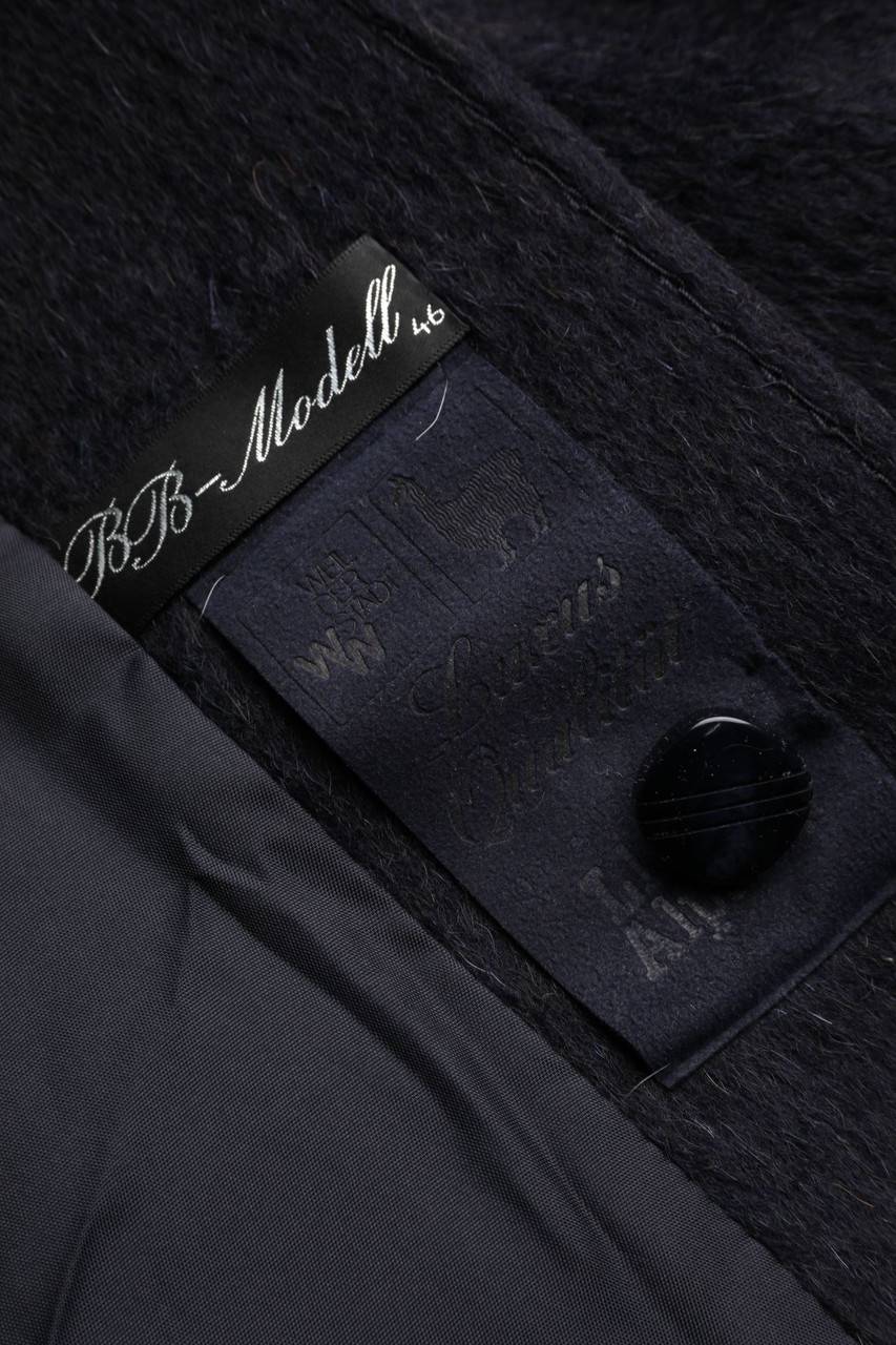 Carou SECONDHAND Mantel Aus Mohair-Mix Mit Wolle