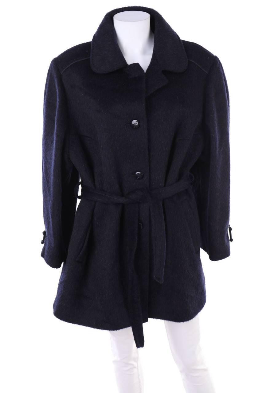 Carou SECONDHAND Mantel aus Mohair-Mix mit Wolle