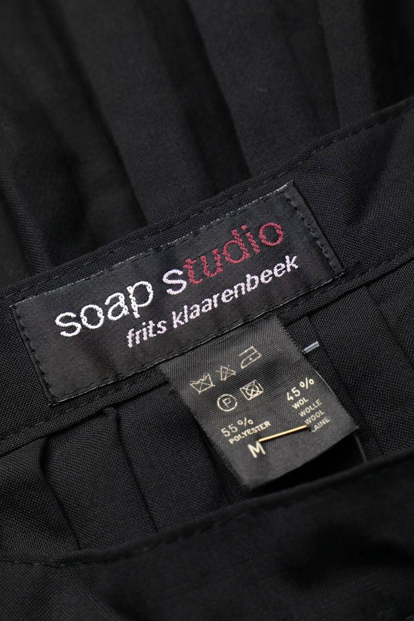 Carou SECONDHAND Plissé-Rock Aus Woll-Mix