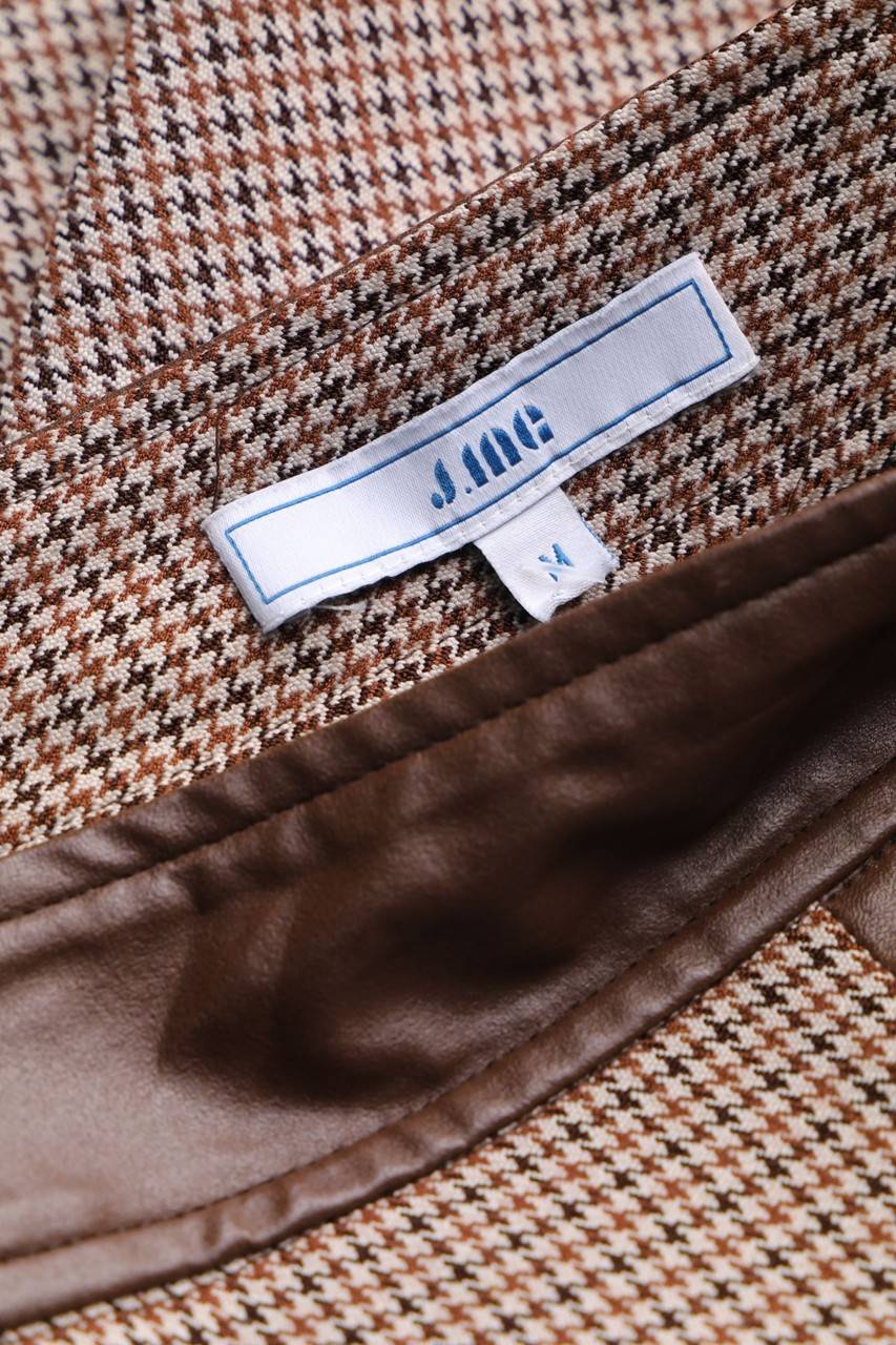 Carou SECONDHAND Rock Mit Kunstleder-Details