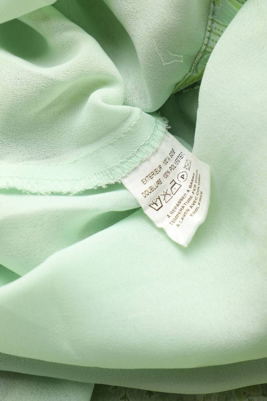 Carou SECONDHAND Seiden-Rock Mit Blumen-Print