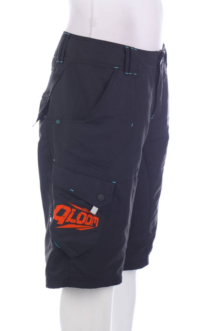 Carou SECONDHAND Shorts mit Logo-Print