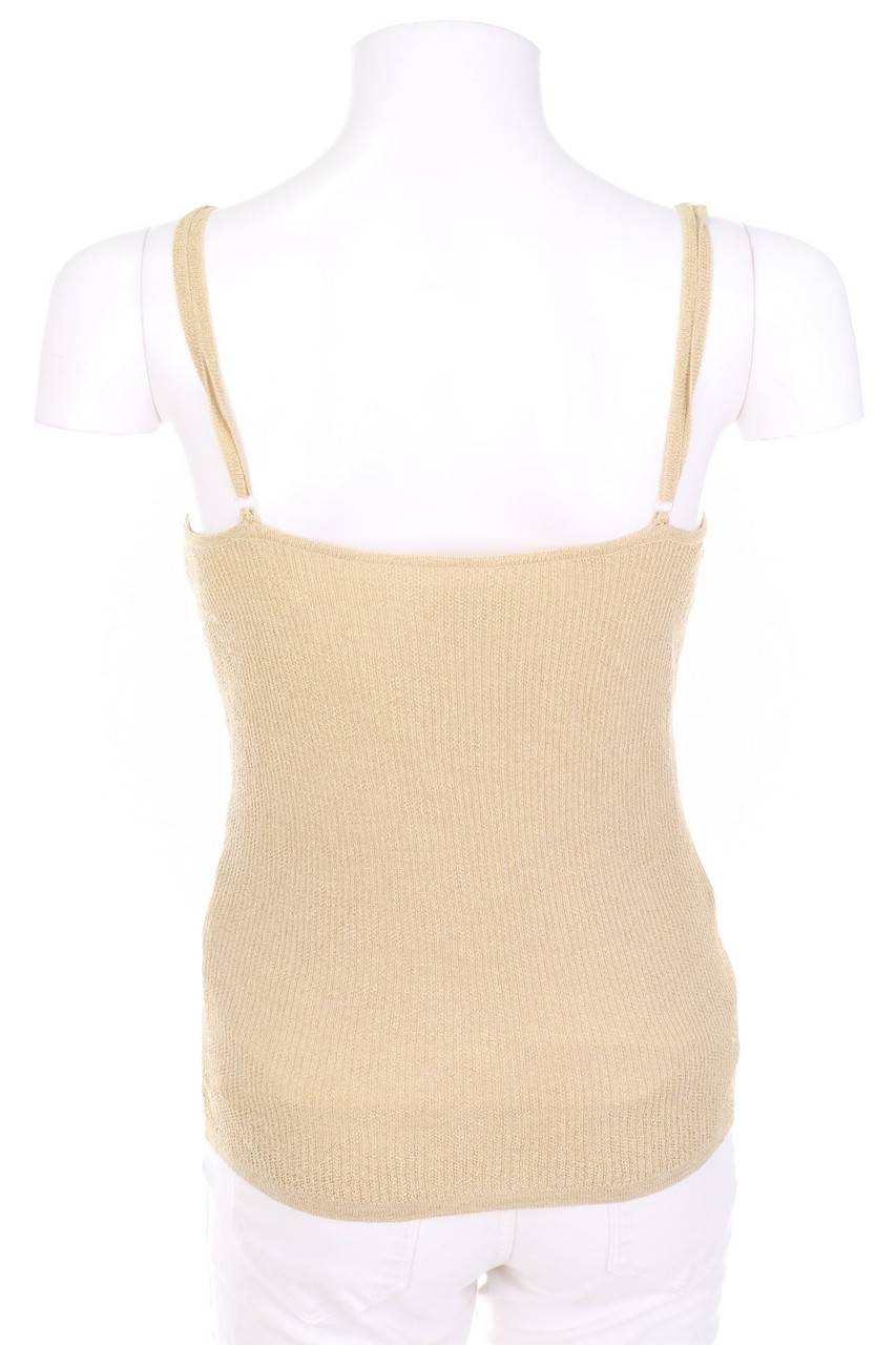 Carou SECONDHAND Strick-Top Mit Glitzer
