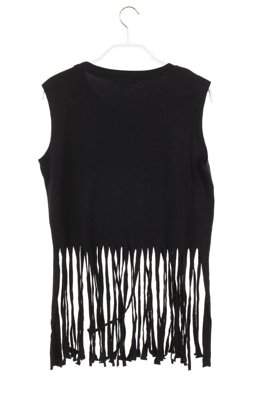 Carou SECONDHAND T-Shirt Mit Fransen