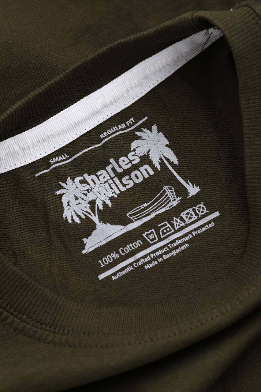 Carou SECONDHAND T-Shirt Mit Rundhals