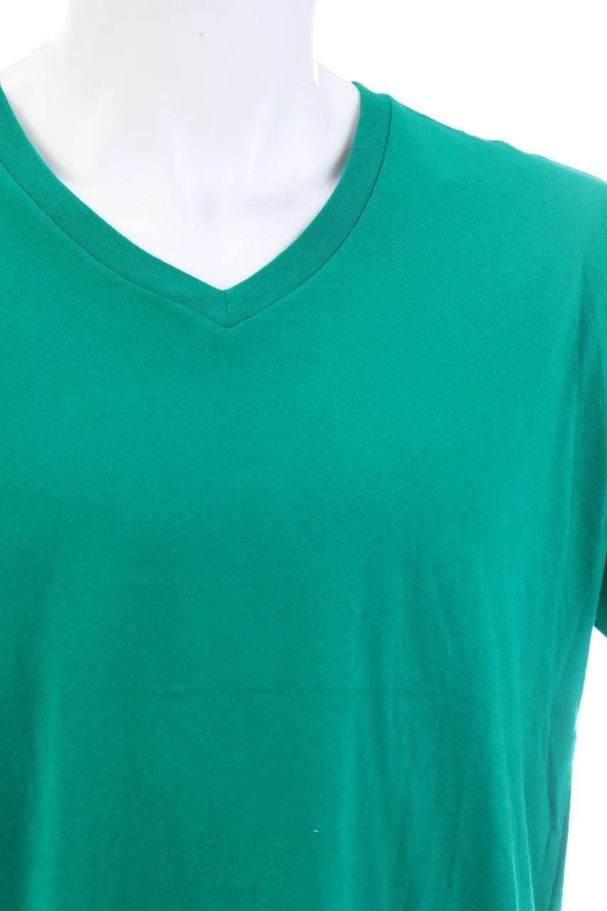 Carou SECONDHAND T-Shirt Mit V-Neck