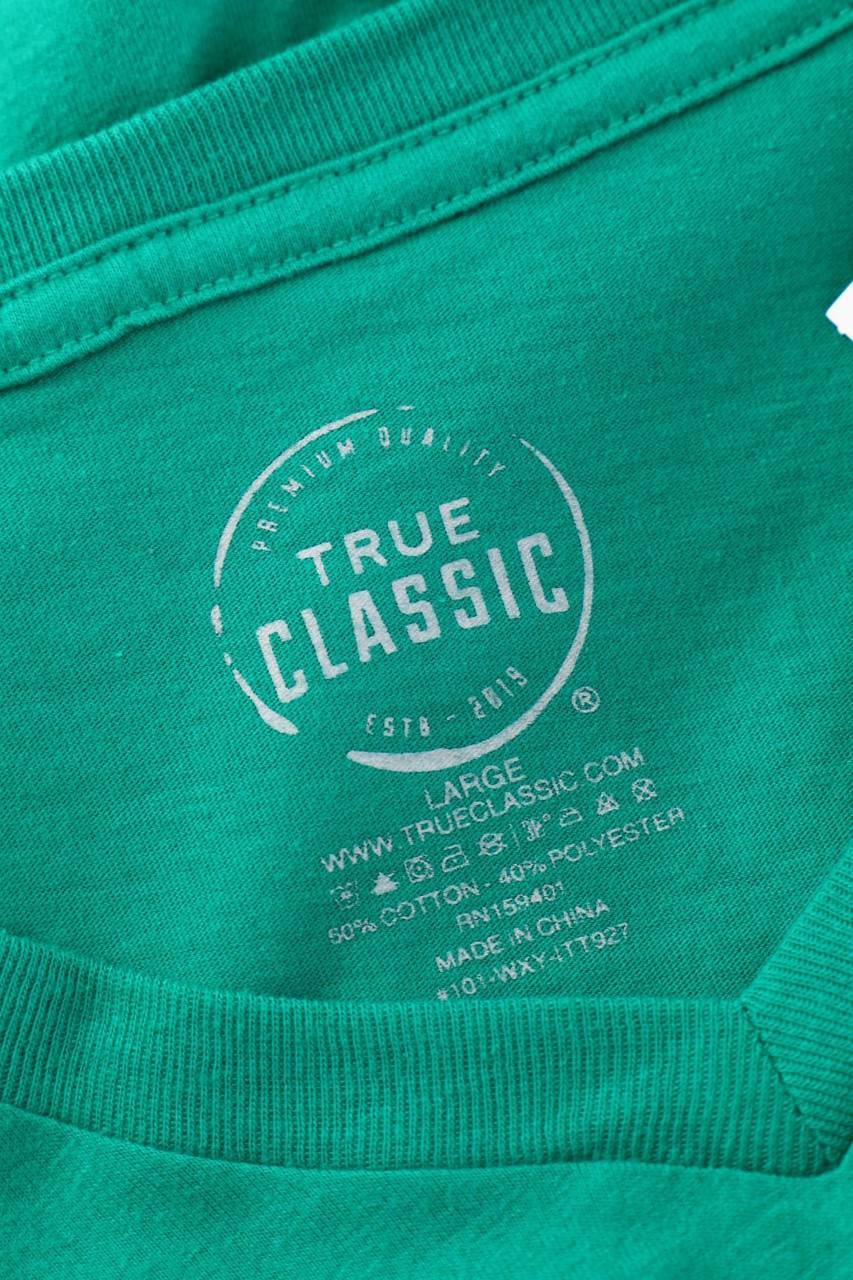 Carou SECONDHAND T-Shirt Mit V-Neck