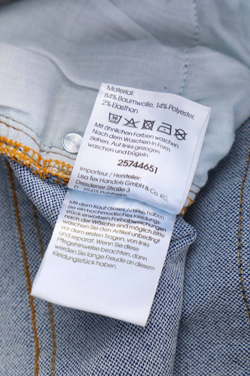 Carou SECONDHAND Used Look Jeans-Shorts