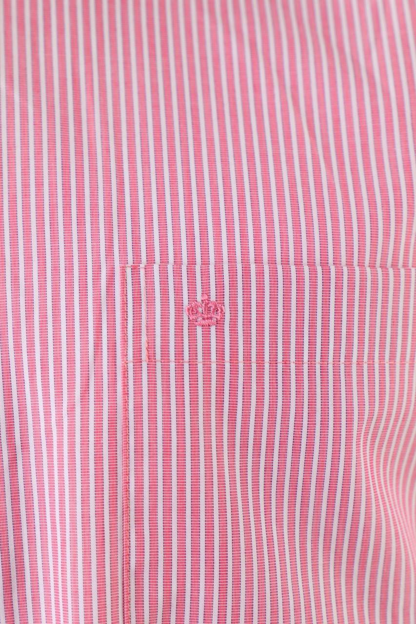 Carou SEIDENSTICKER Gestreiftes Kurzarm-Hemd