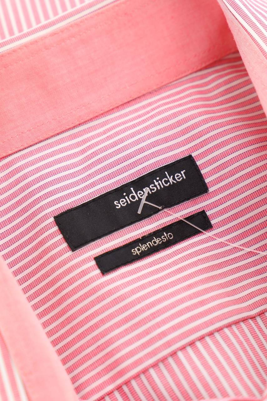 Carou SEIDENSTICKER Gestreiftes Kurzarm-Hemd