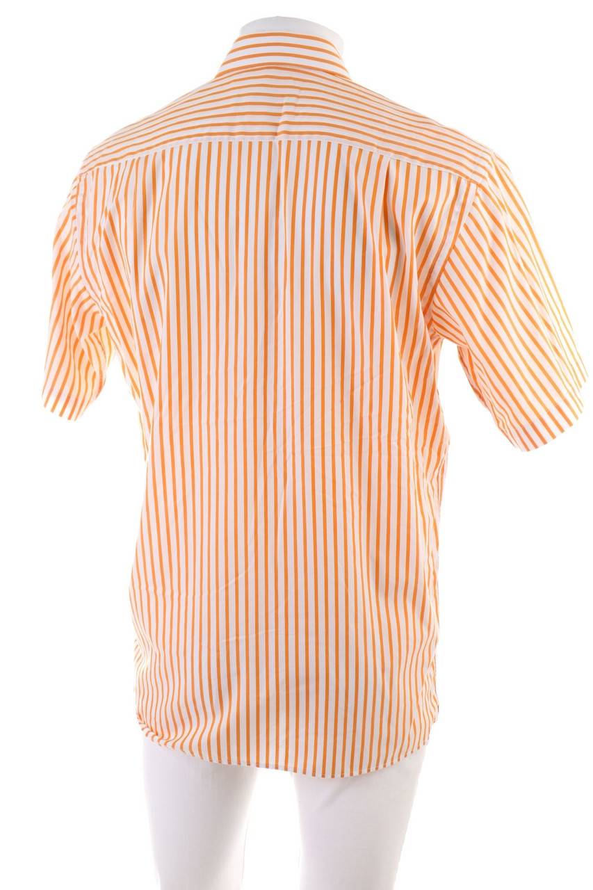 Carou SEIDENSTICKER Gestreiftes Kurzarm-Hemd
